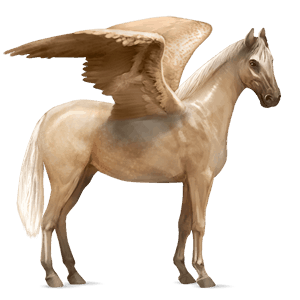 ridepegasus quarter horse cremello